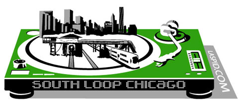 T-shirt South Loop laspid.com